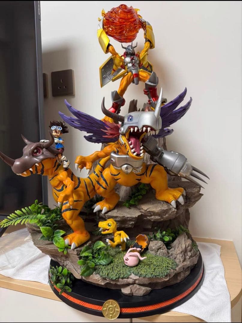 デジモン GD-STUDIO グレイモン ティラノサウルスの進化 フィギュア