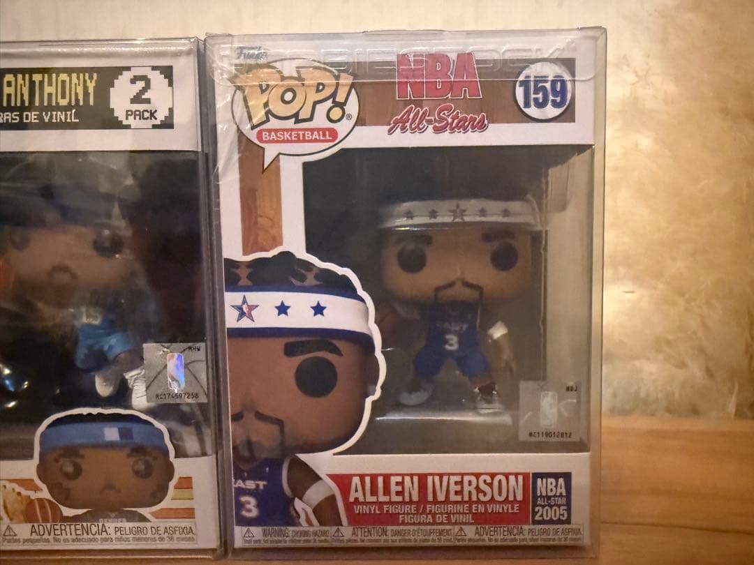 【FUNKO】アレン・アイバーソン&カーメロ2個まとめ売り Iverson
