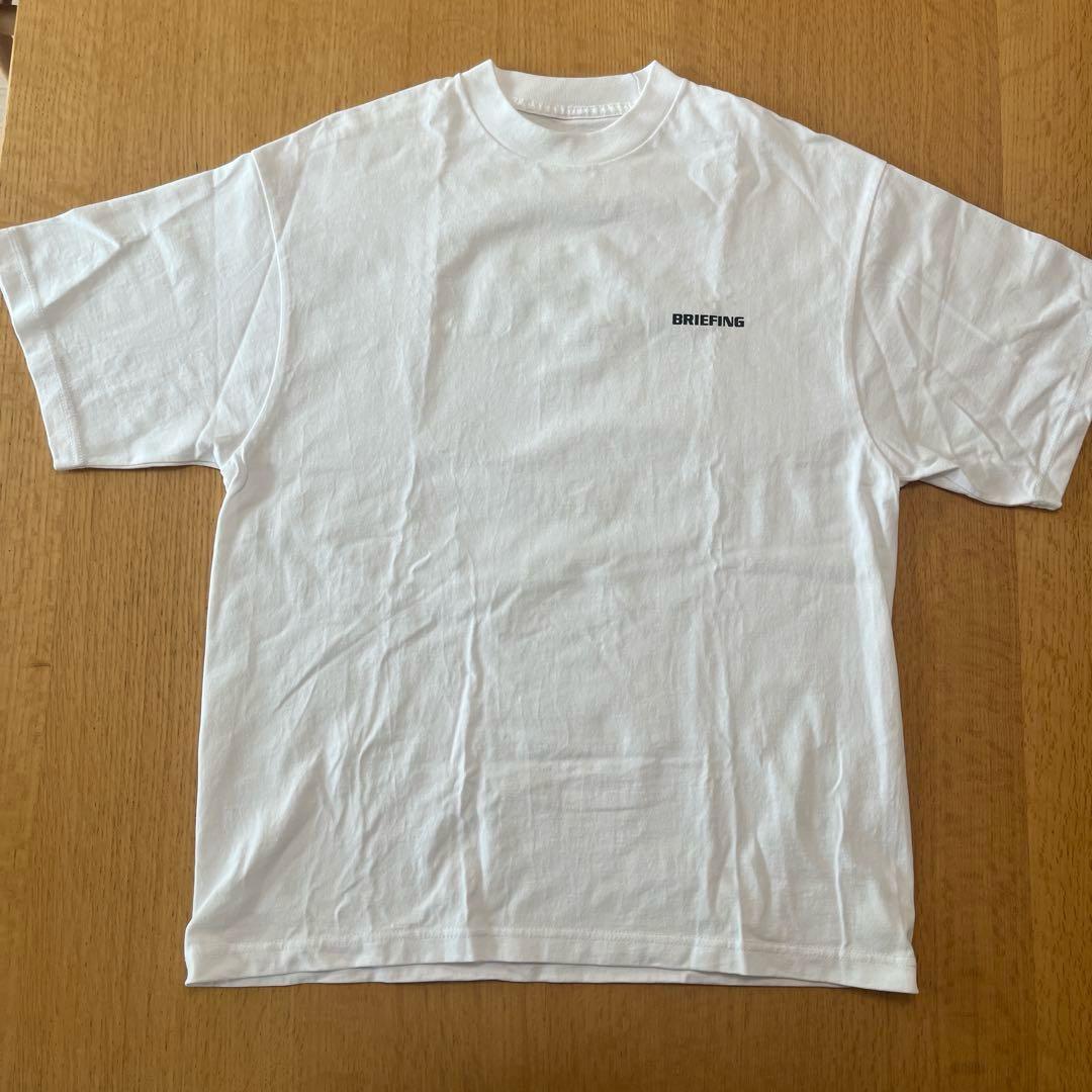 BRIEFING ホワイト・水色　Tシャツ