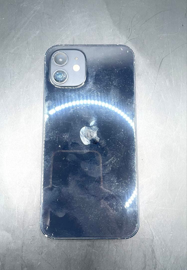 ジャンク品！！Apple iPhone 12 ブラック 本体