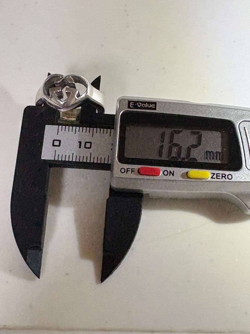 GUCCI インターロッキングラブリーハート 刻印サイズ:11号【箱/ポーチ付】