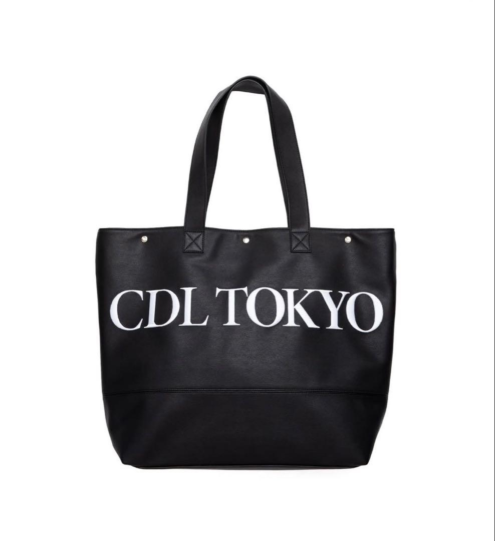 CDL TOKYO Faux Leather Travel Bag 黒 ØMI