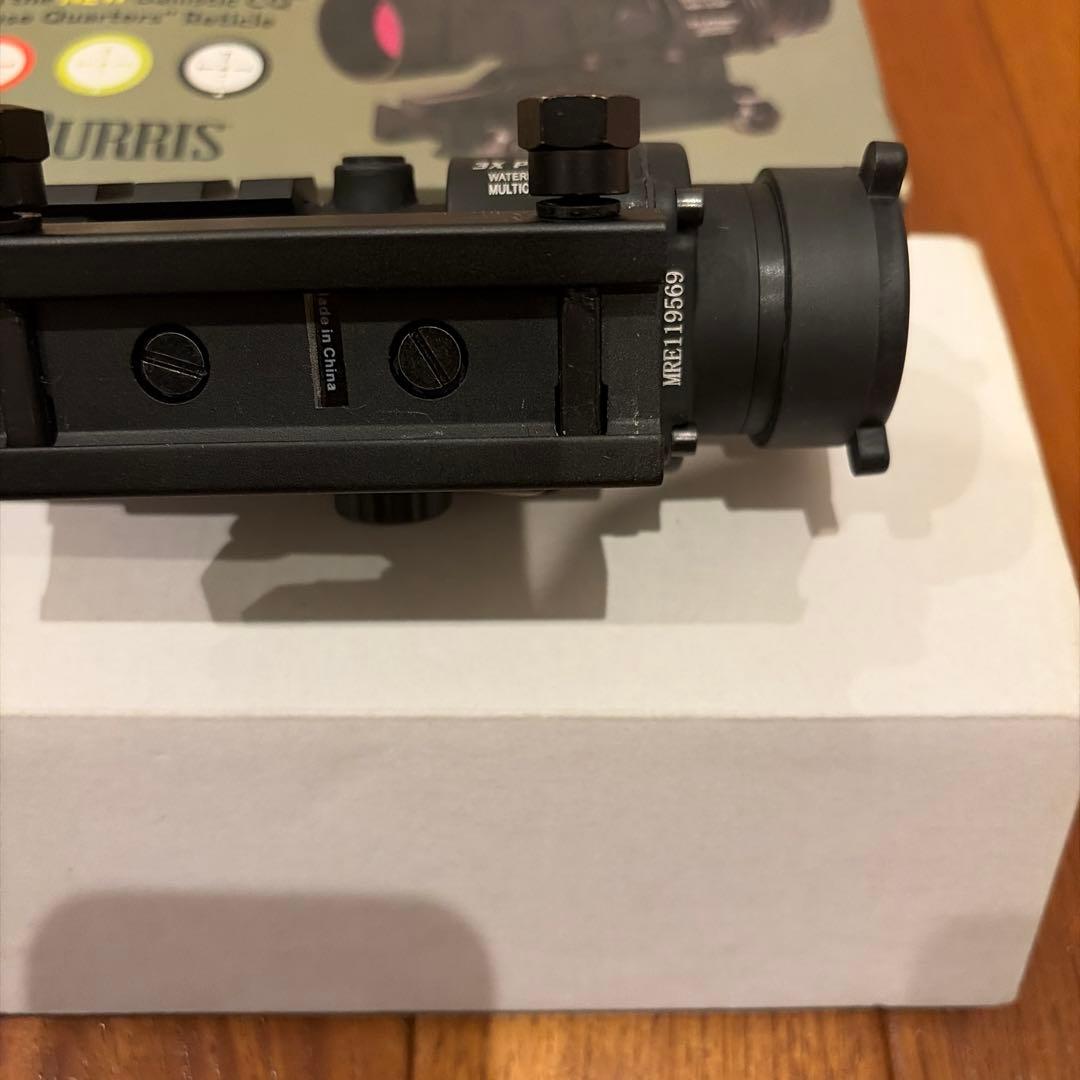 Burris AR-332 プリズムサイト実物