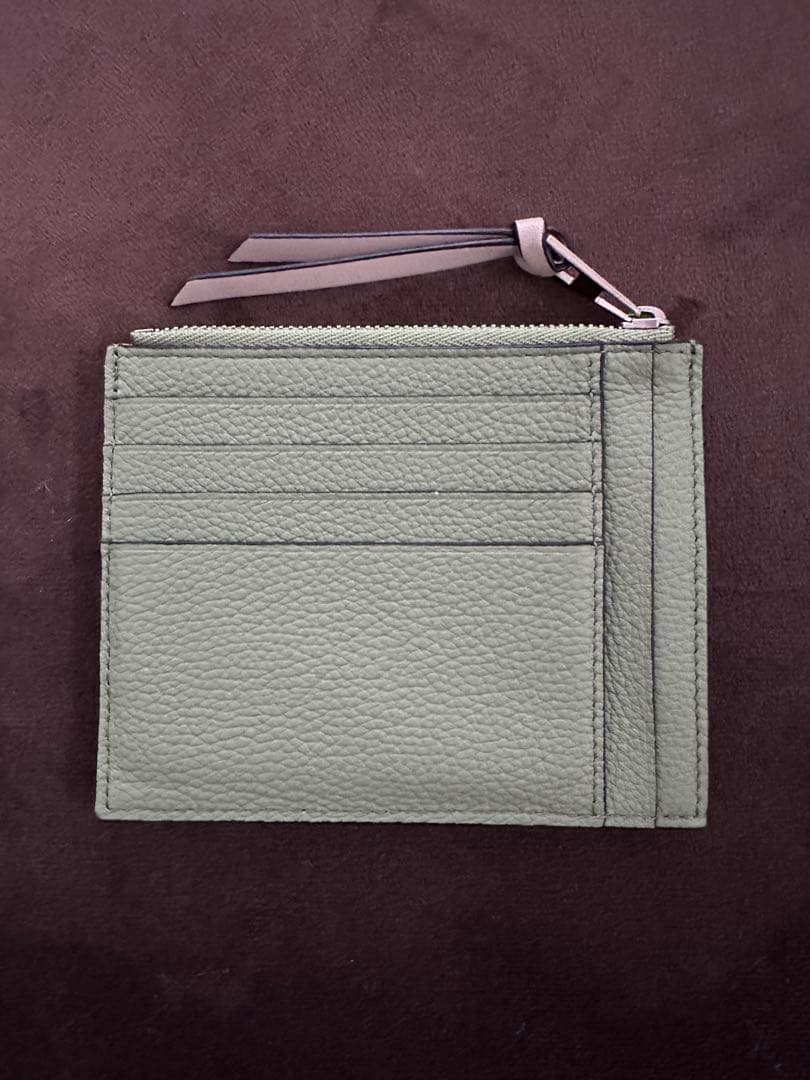 LOEWE レザーケース グリーンブラウン