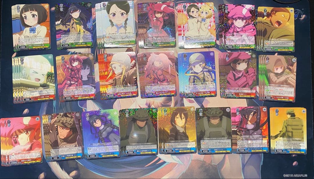 ヴァイスシュヴァルツ SAO ガンゲイルオンラインRR以下各4コン＋TD＋PR