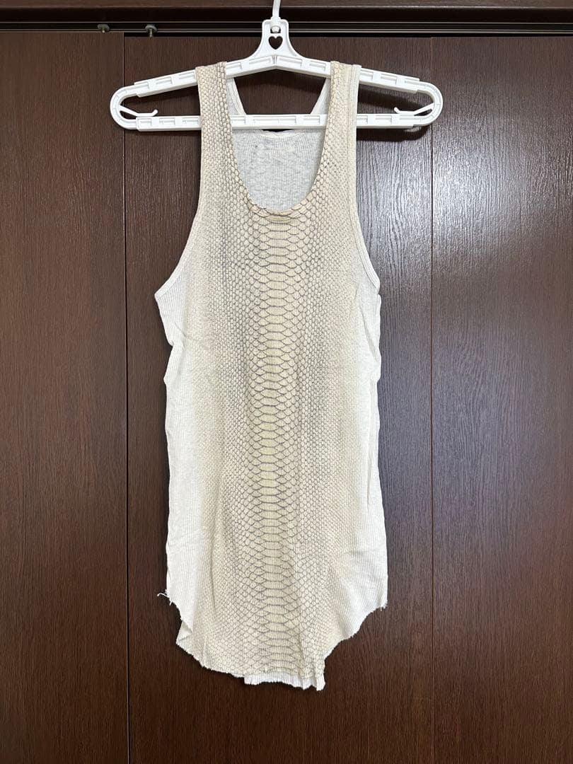 IF SIX WAS NINE ホワイト タンクトップ M コットン100%