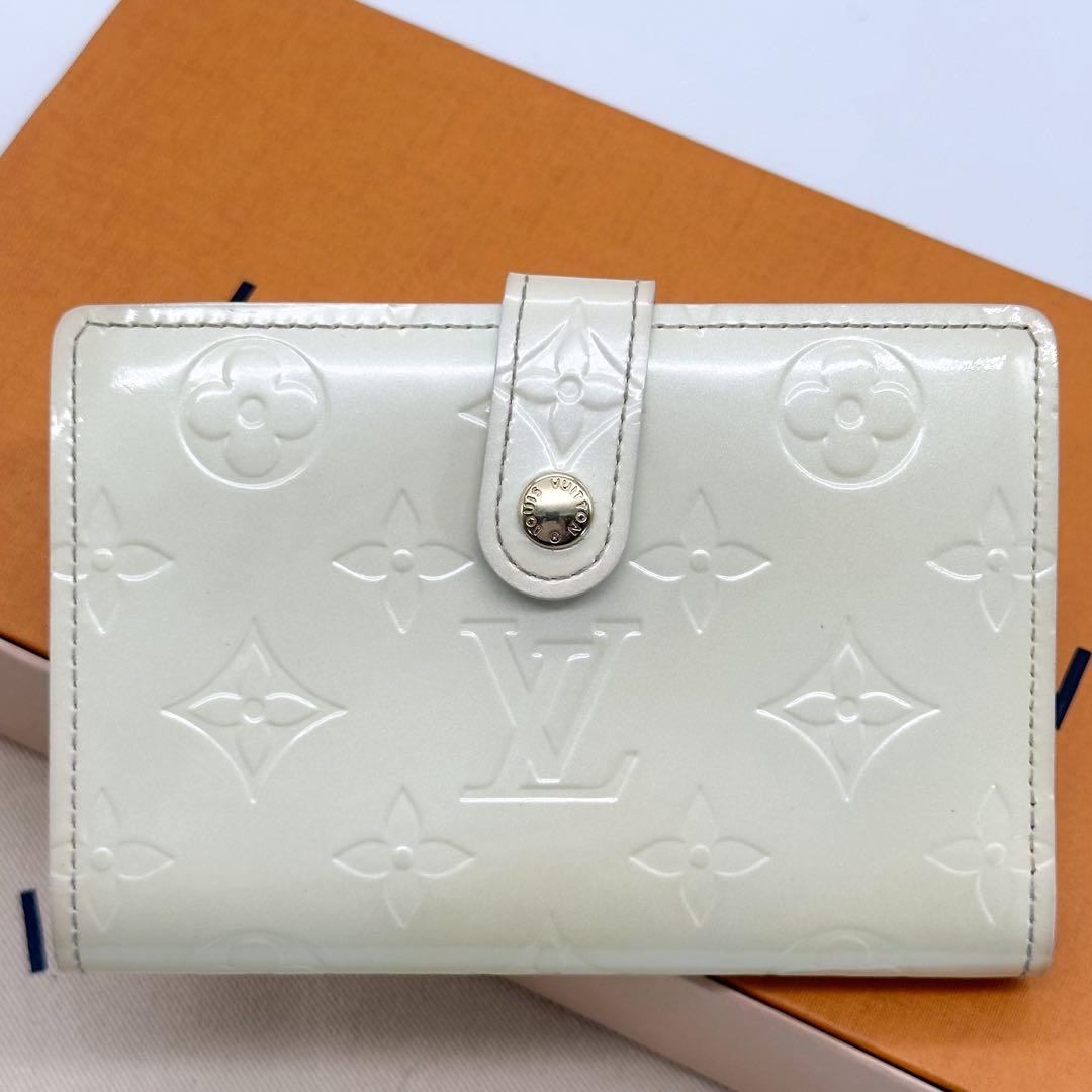 美品 ルイヴィトン ポルトフォイユ ヴィエノワ ヴェルニ がま口 モノグラム