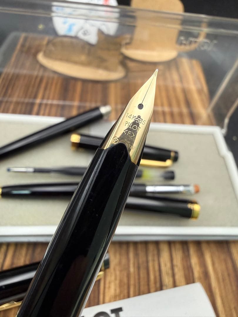 レア Pilot エリート 万年筆 ボールペン シャーペン セット