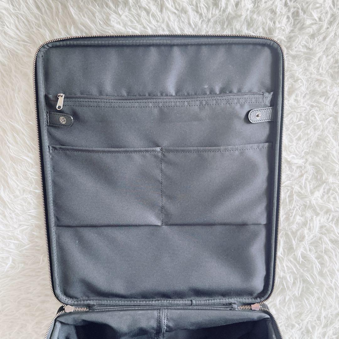 希少✨【バーバリーブラックレーベル】キャリーケース ブラック チェック 鍵付き