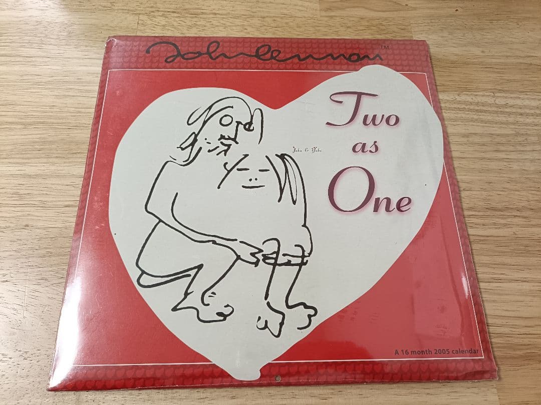 Two as One ジョン・レノン カレンダー 2005