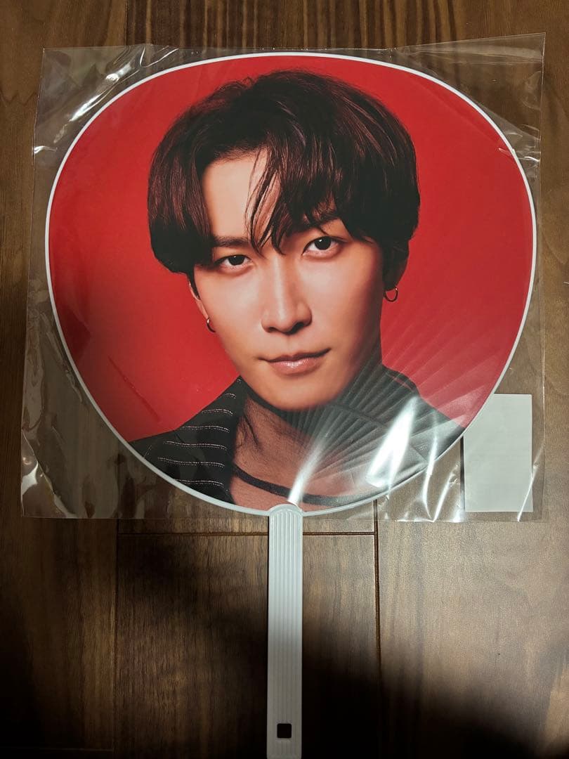 Man ON ペンライト　うちわ　銀テープ