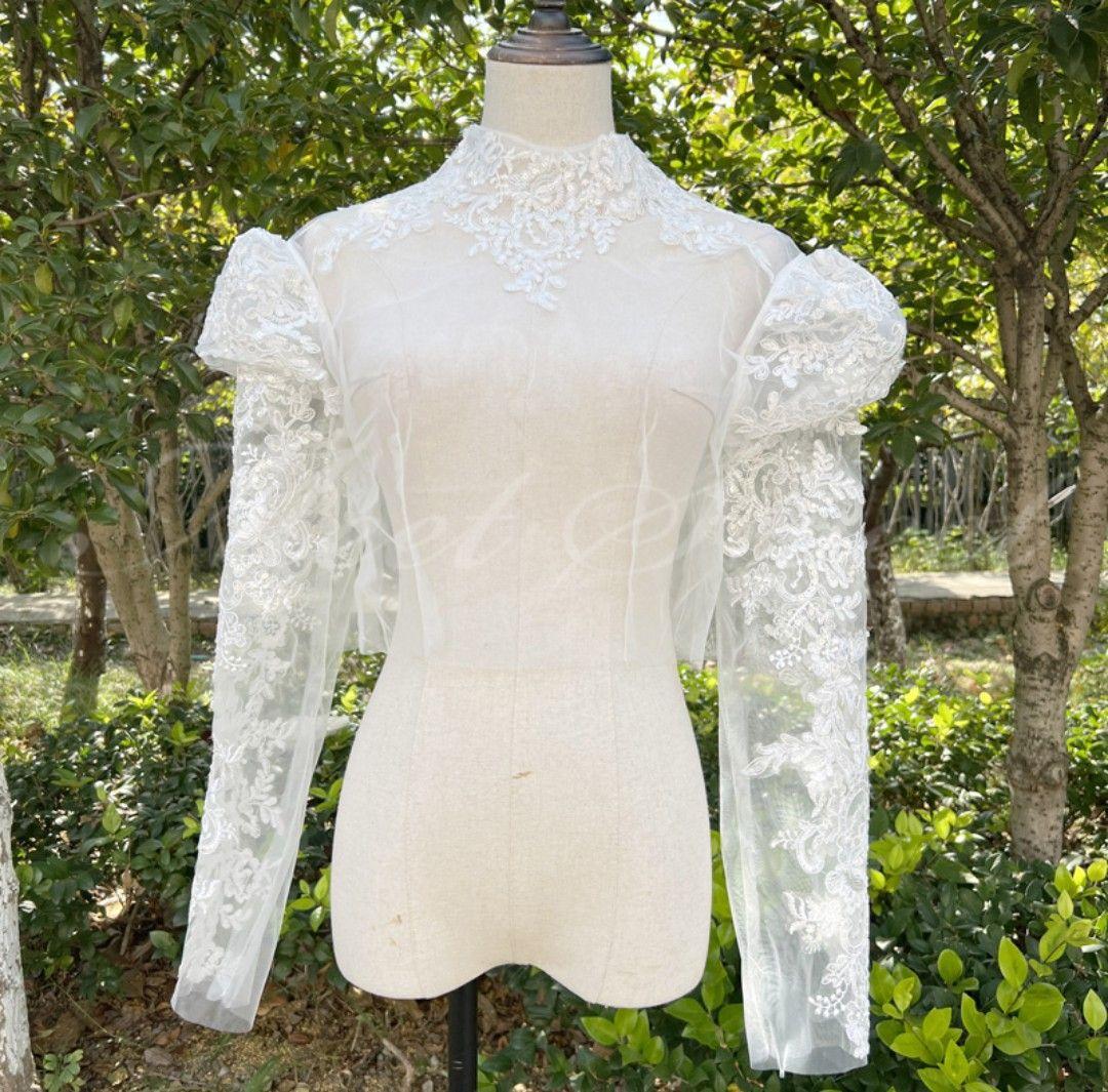 ウェディングドレス用ブラウス