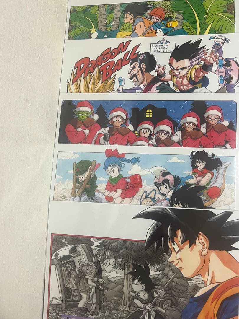 一番くじ DRAGON BALL 40th 其之ー　H賞クリアポスター8枚セット