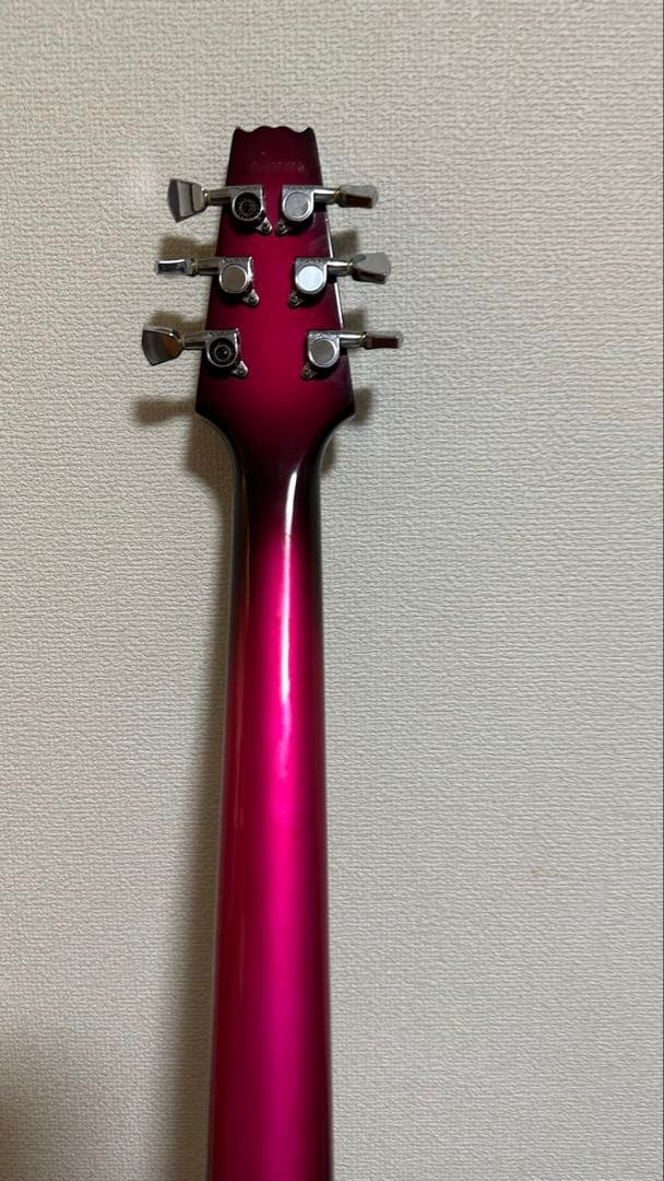 ぢ*い様 ジャンク　Aria Pro II PE-JR600 レッド ギター ケ