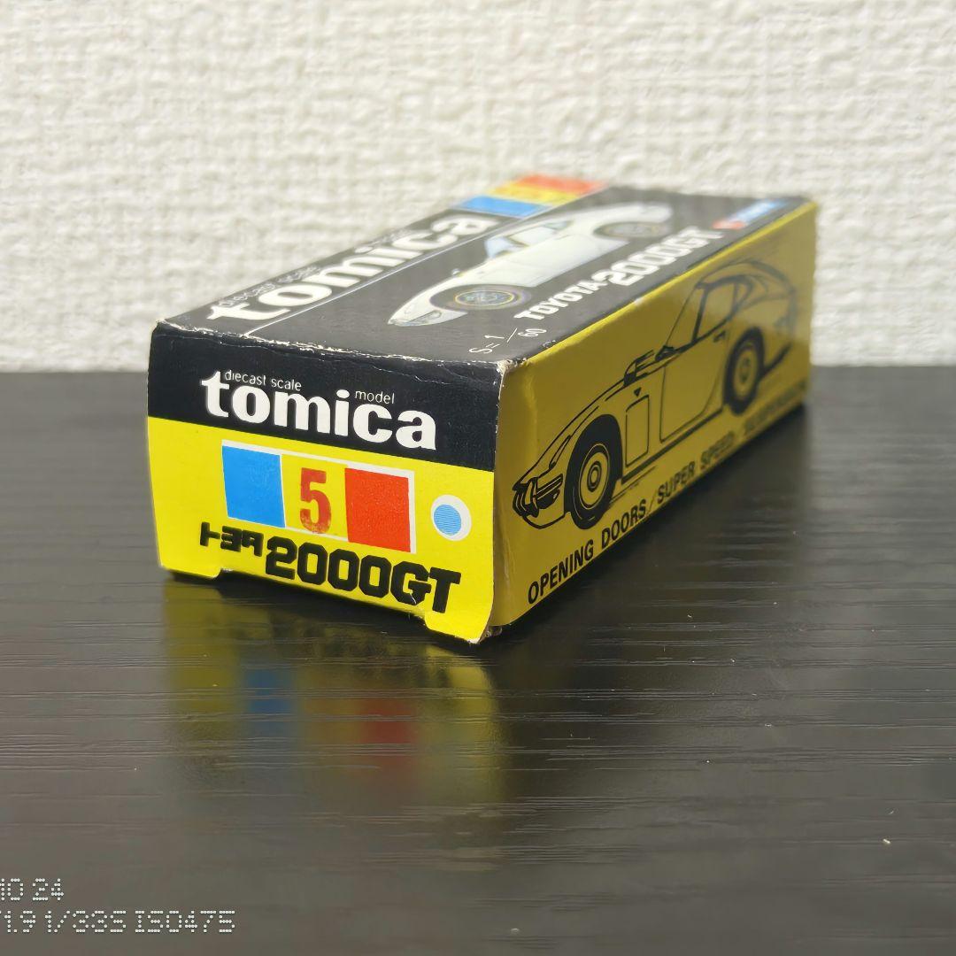 TOMICA　トミカ　トヨタ2000GT　赤色　1Aホイール　箱付き
