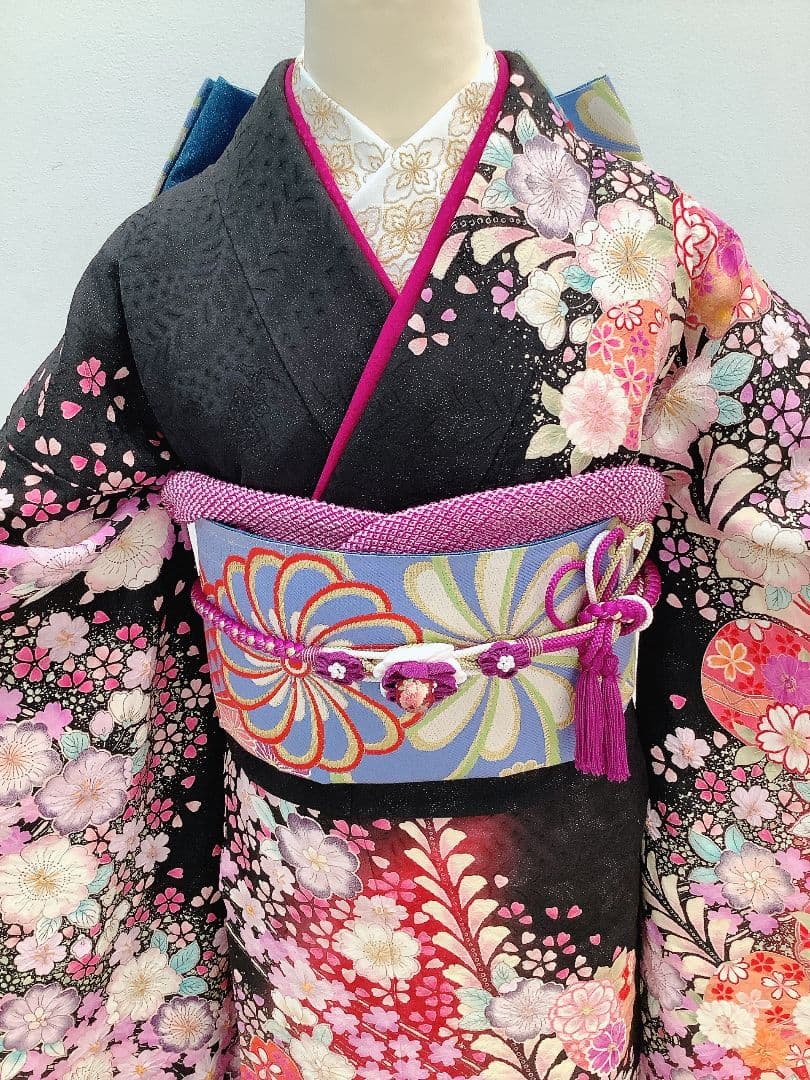 振袖フルセット　豪華な辻ケ花　辻ヶ花