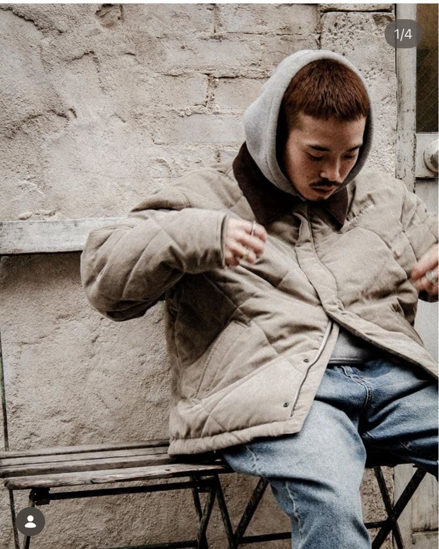 APPLEBUM キルティングジャケット XLサイズ アップルバム