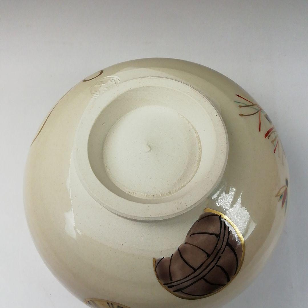 Ｔ１２２　茶碗　『御題　道』『犬山本窯　尾関作十郎』　共箱　抹茶碗　茶道具