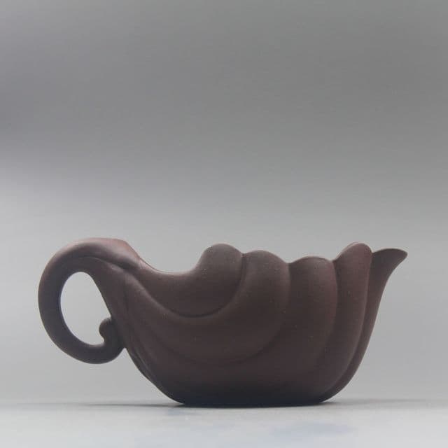 紫泥木の葉です公道杯 煎茶道具 茶道具 置物