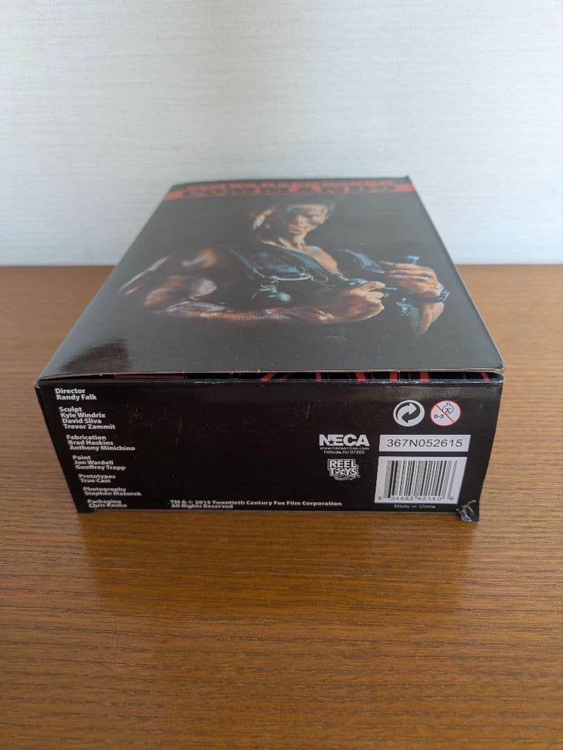 訳有★特価★新品★コマンドー　フィギュア★30周年記念★シュワルツェネッガー★