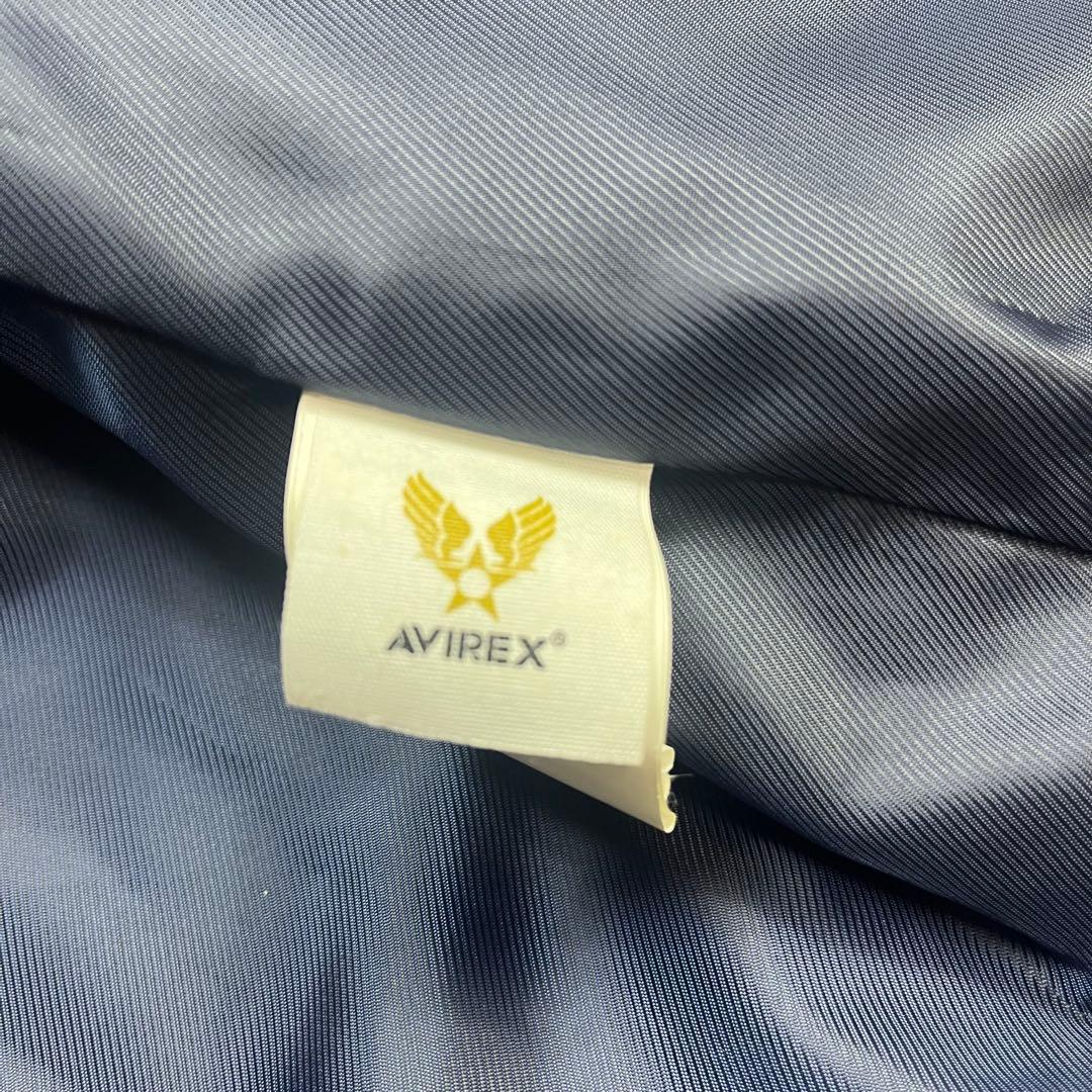 美品 AVIREX 40周年 限定 ゴートレザー シングルライダース ジャケット