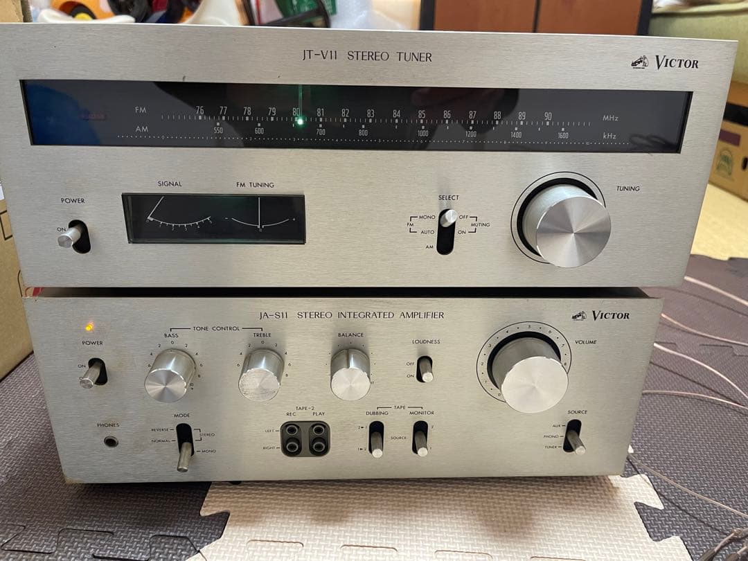 Victor JT-V11 チューナー JA-S11 アンプ