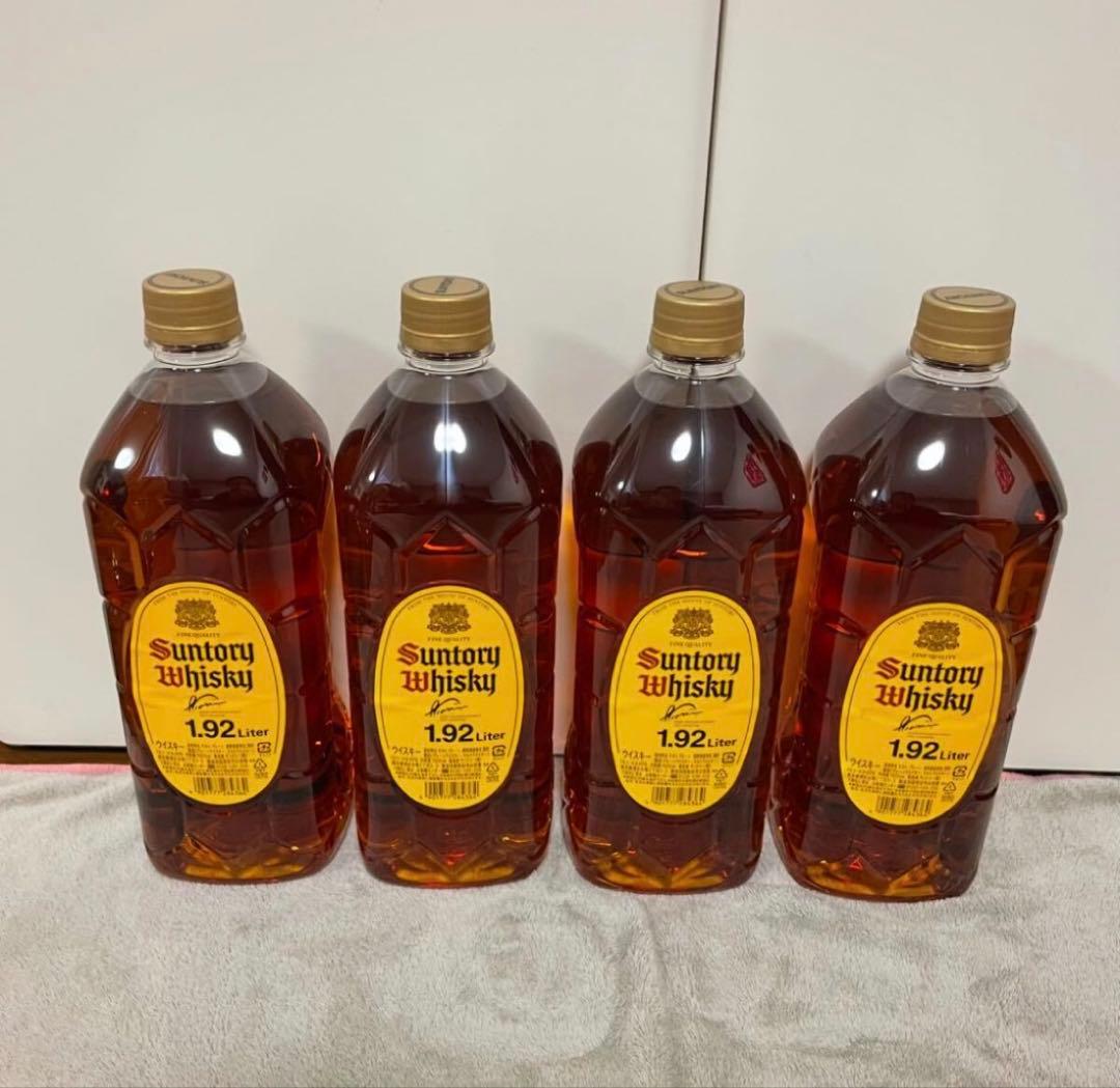 サントリー　角　ウイスキー　1.92L x 4本