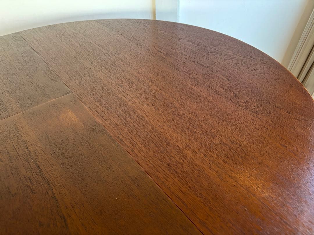 Jentique/ジェンティーク　ラウンドエクステンションテーブル