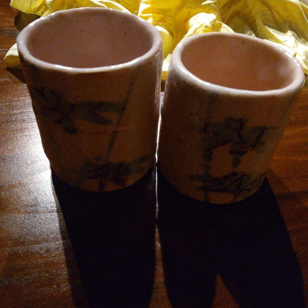 志野　湯呑　加藤孝造