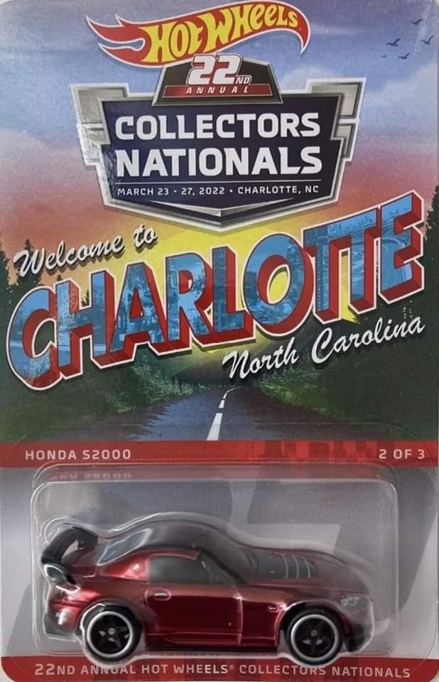 ミニカー Hotwheels Honda s2000 22nd Convention