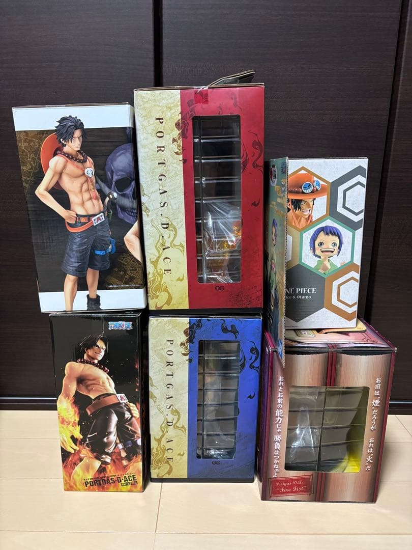 エース フィギュア 6体セット 一番くじ P.O.P ワンピース