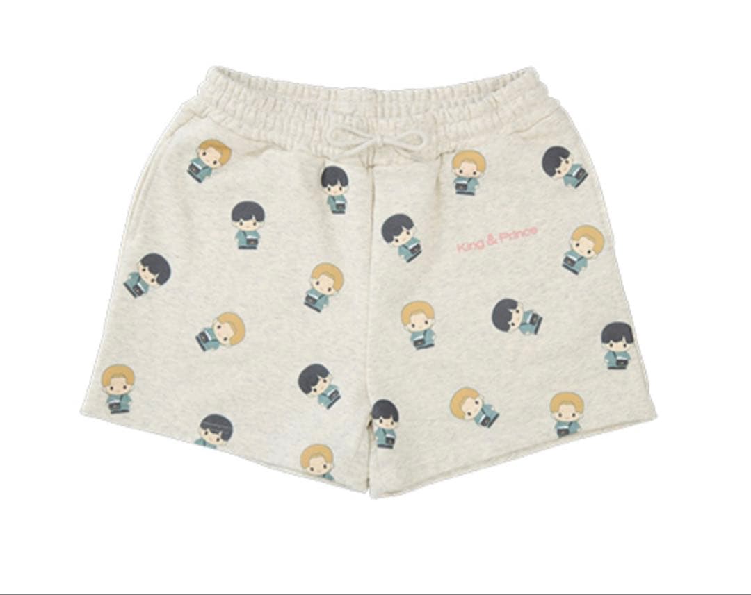 キンプリ ポップアップ ルームウェア スウェット＆ショートパンツセット