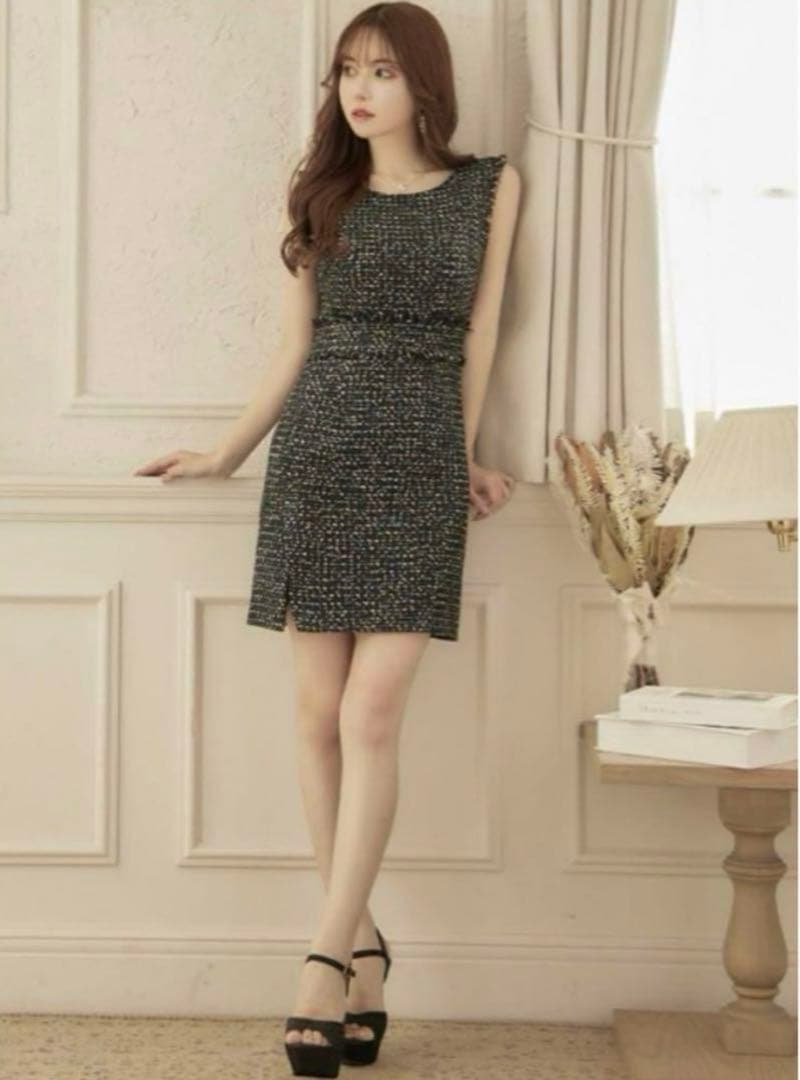 sugar ツイードドレス