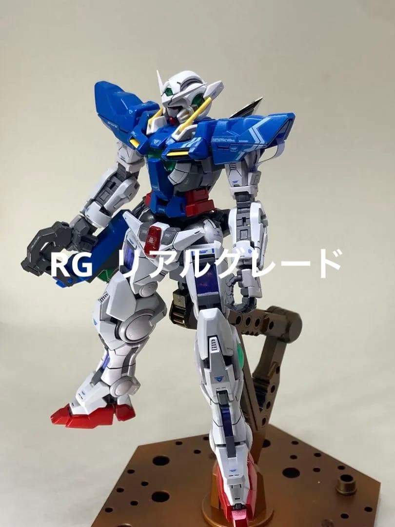 gnアームズ　RGエクシア　完成品　全塗装