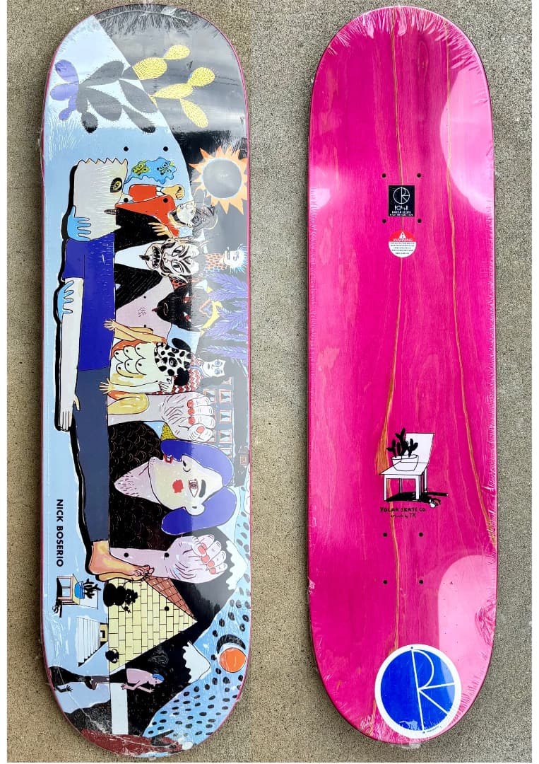 POLAR ポーラー スケート デッキ 8.6インチ 新品未使用