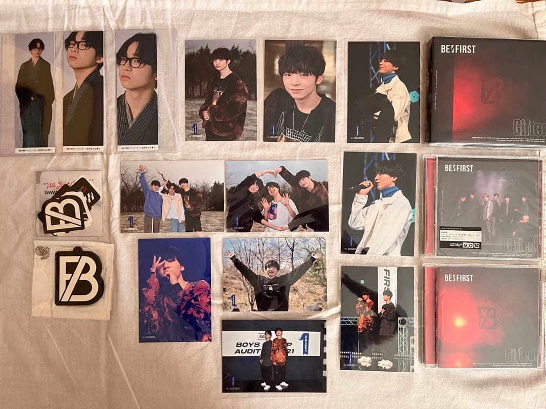 BE:FIRST DVD＆CD 、RYUHEI生写真、ラバーキーホルダー等セット