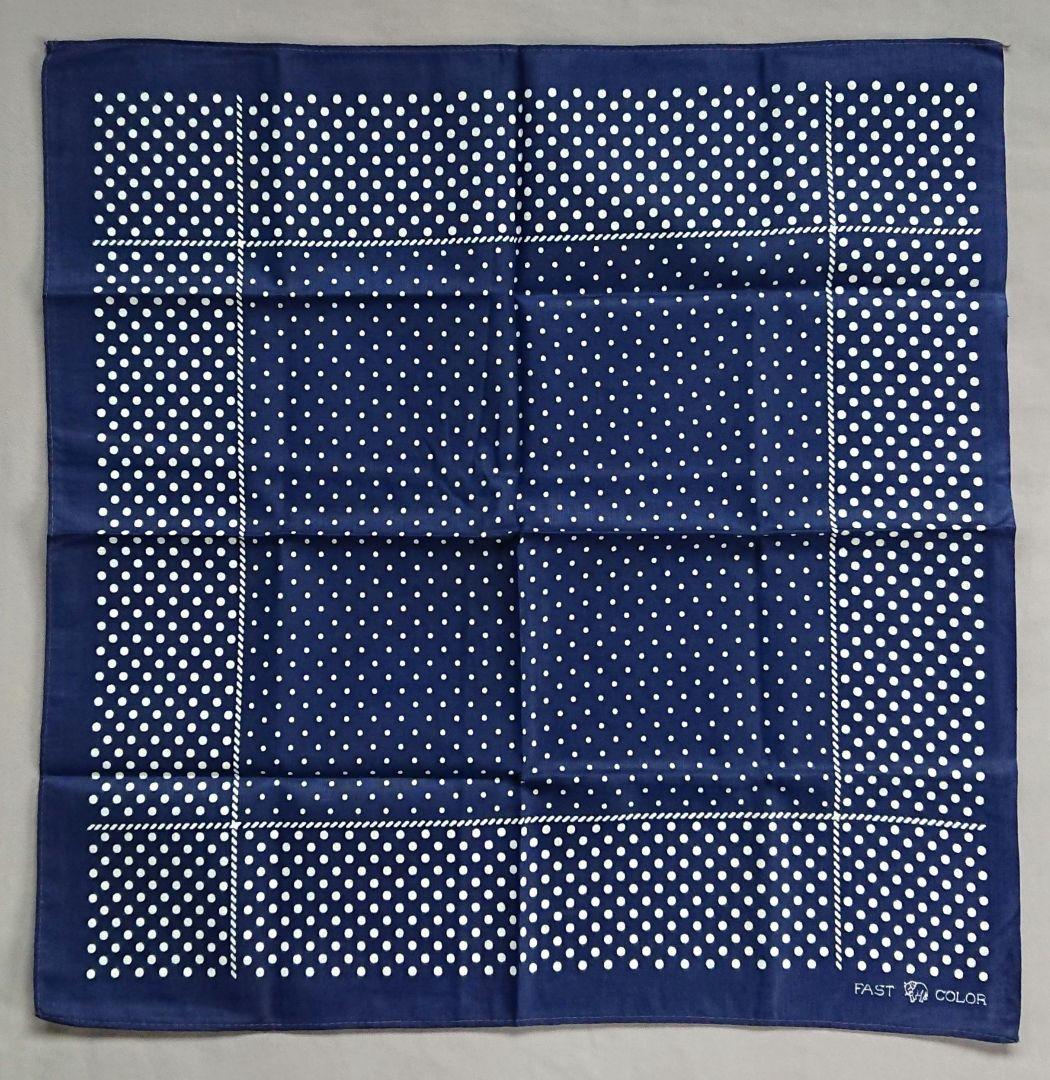 デッドストック ELEPHANT BRAND（下鼻） バンダナ