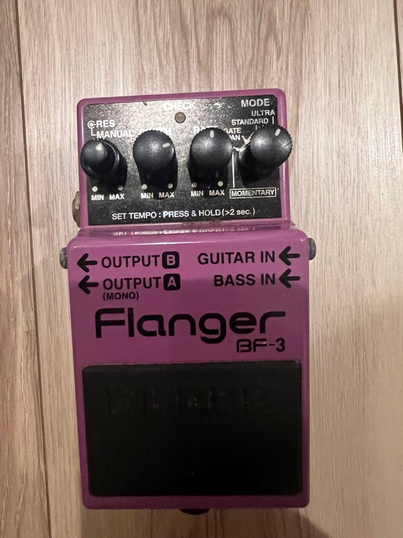 チコ@プロフ必読 　BOSS Flanger BF-3 ギターエフェクター