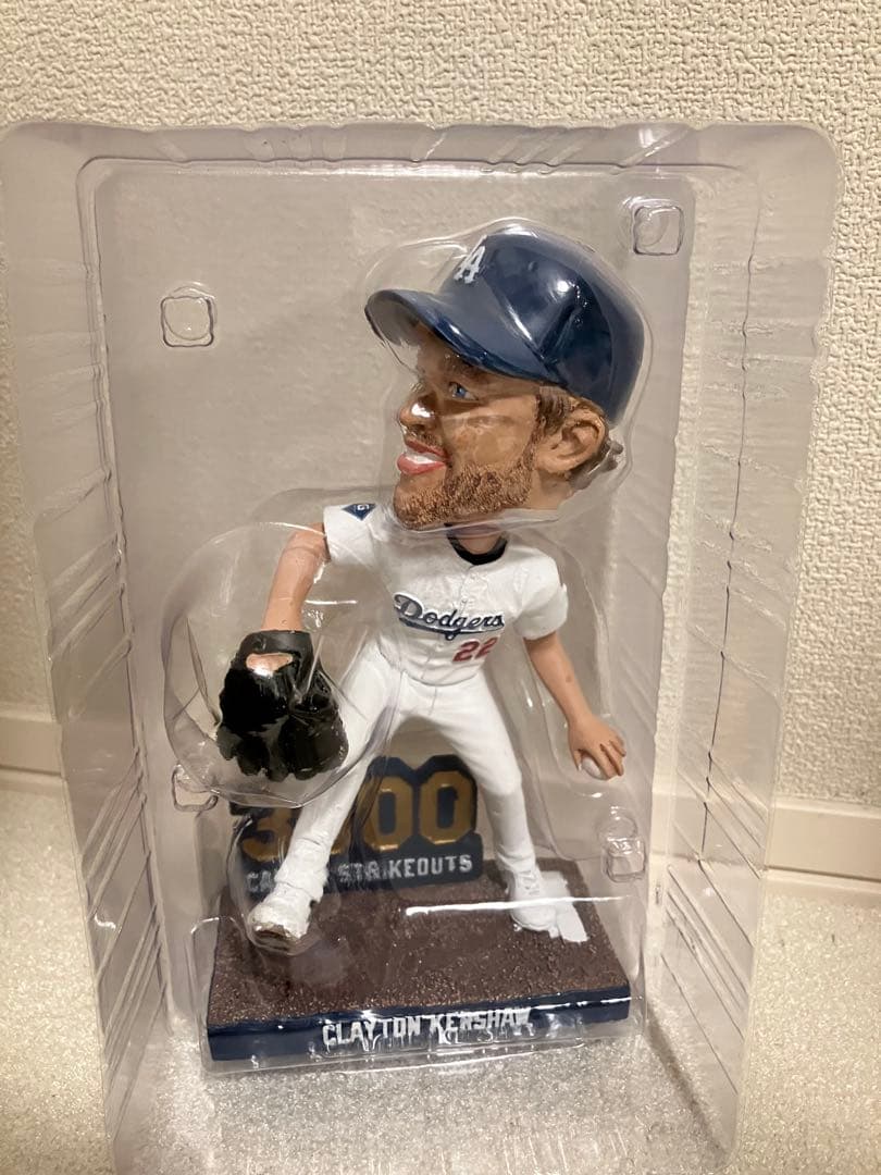 ☆DB　球場限定・非売品ドジャース クレイトンカーショー　ボブルヘッド