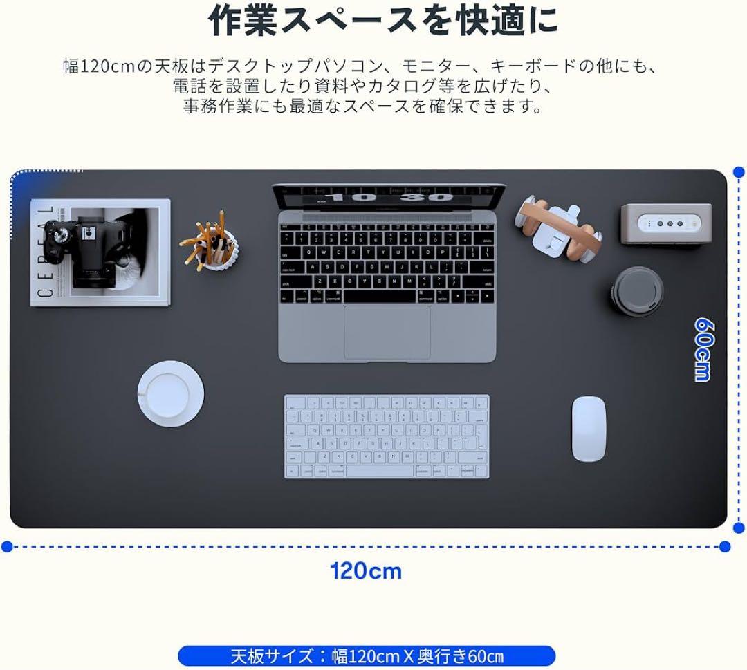 FLEXISPOT 電動式昇降デスク EG1 天板ブラック