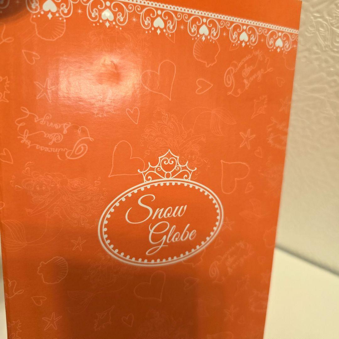 アリエル　ディズニーストア　アクセサリーケース　スノーグローブ　箱あり　レア