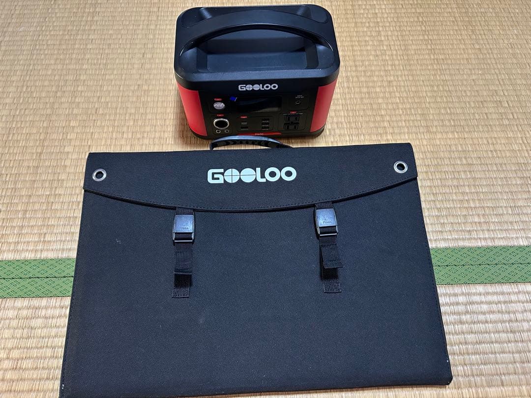 眞*ん様 GOLOO ポータブル電源 + ソーラーパネル