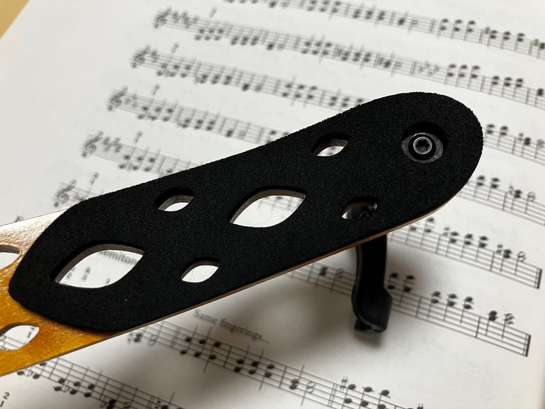 高級　バイオリン　肩当て　コルフカーレスト　美品