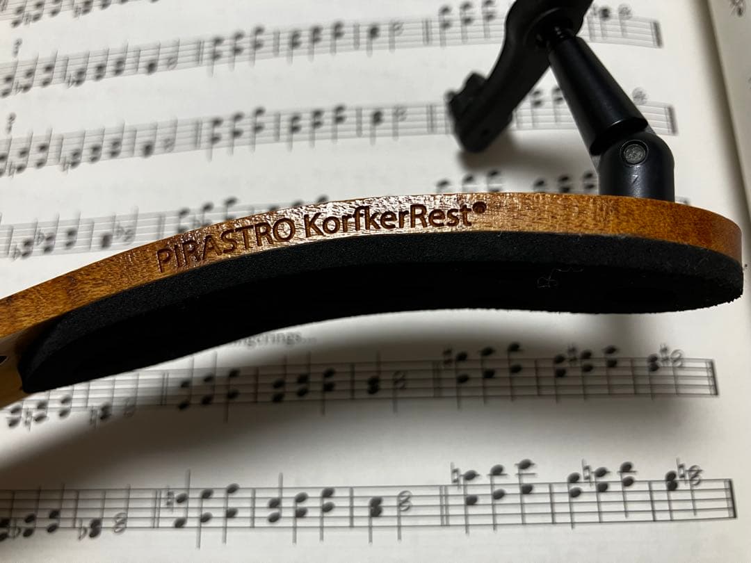 高級　バイオリン　肩当て　コルフカーレスト　美品