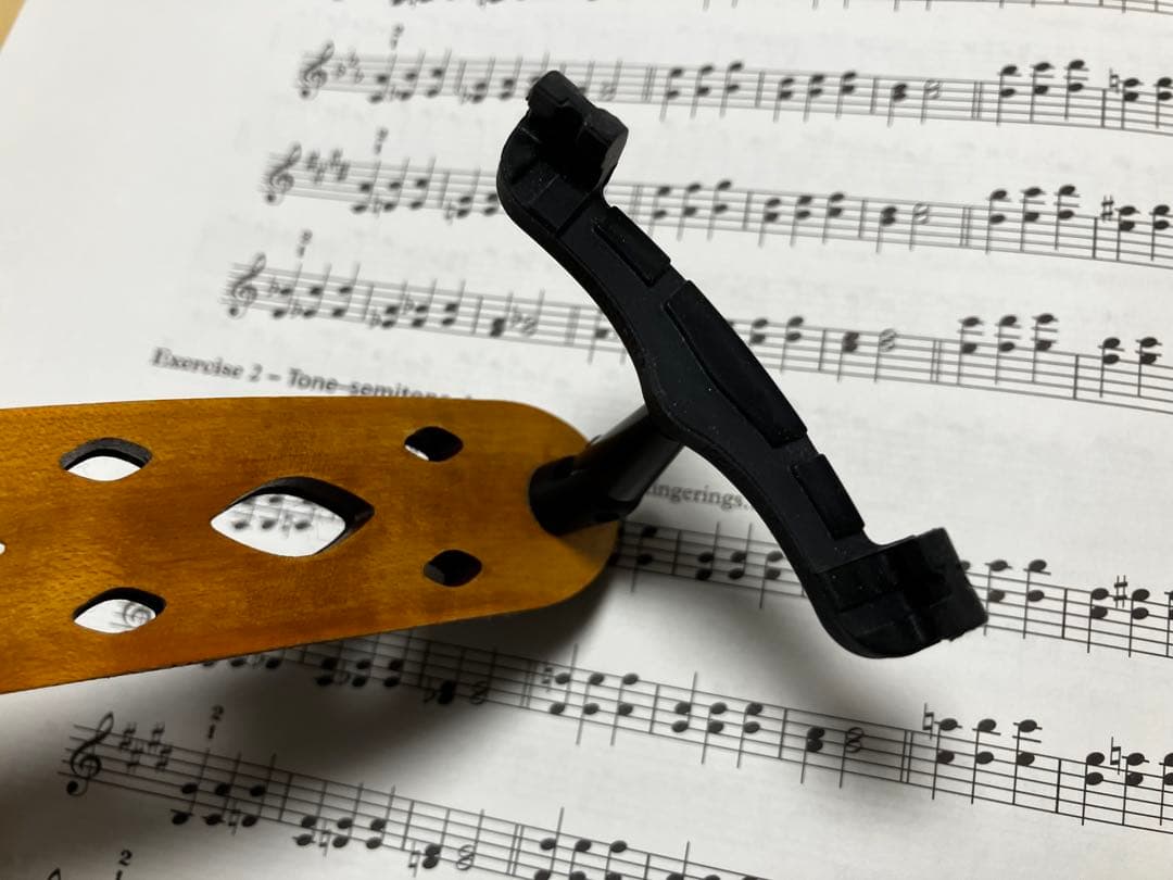 高級　バイオリン　肩当て　コルフカーレスト　美品