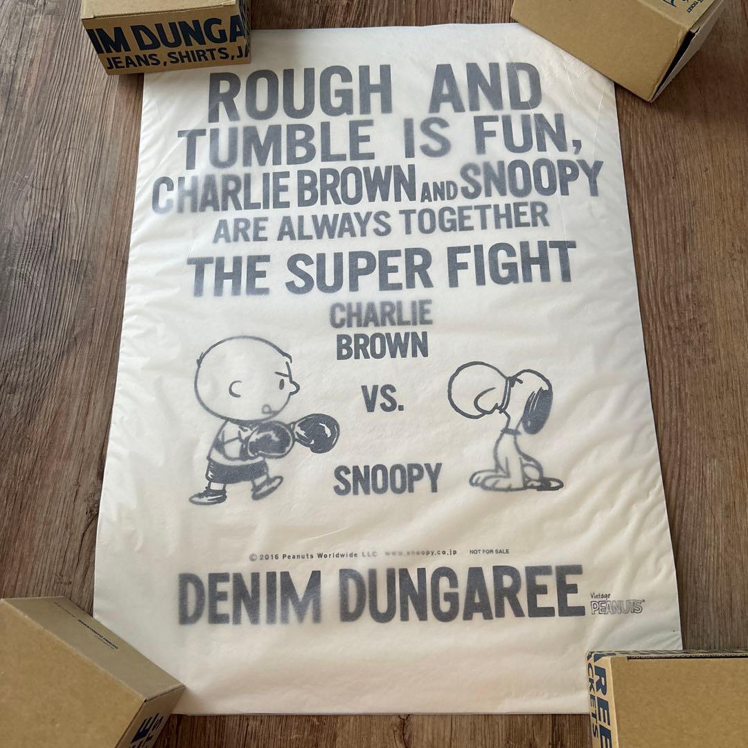 Denim Dungaree デニムダンガリー SNOOPYポスター２枚セット