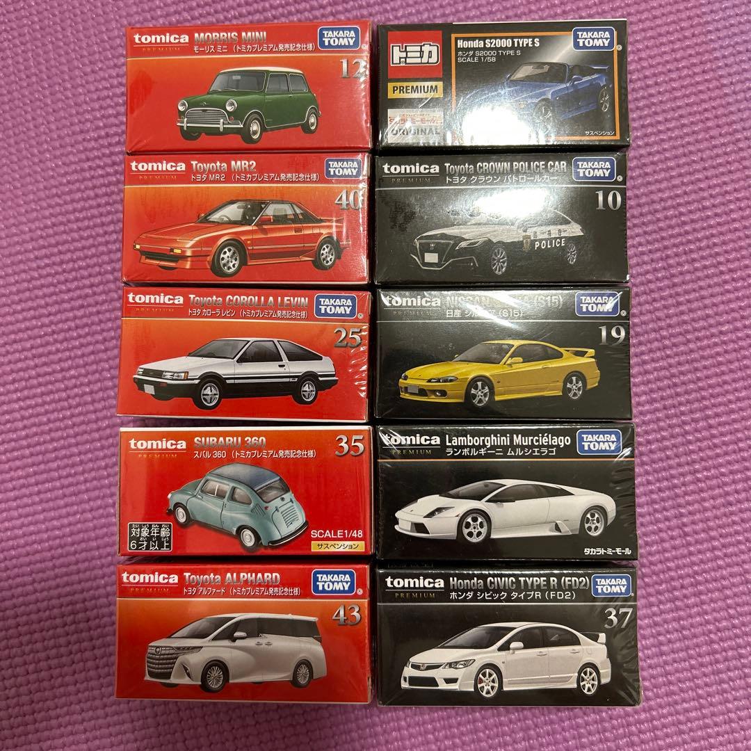 トミカプレミアム　発売記念仕様　トヨタアルファード　40系など