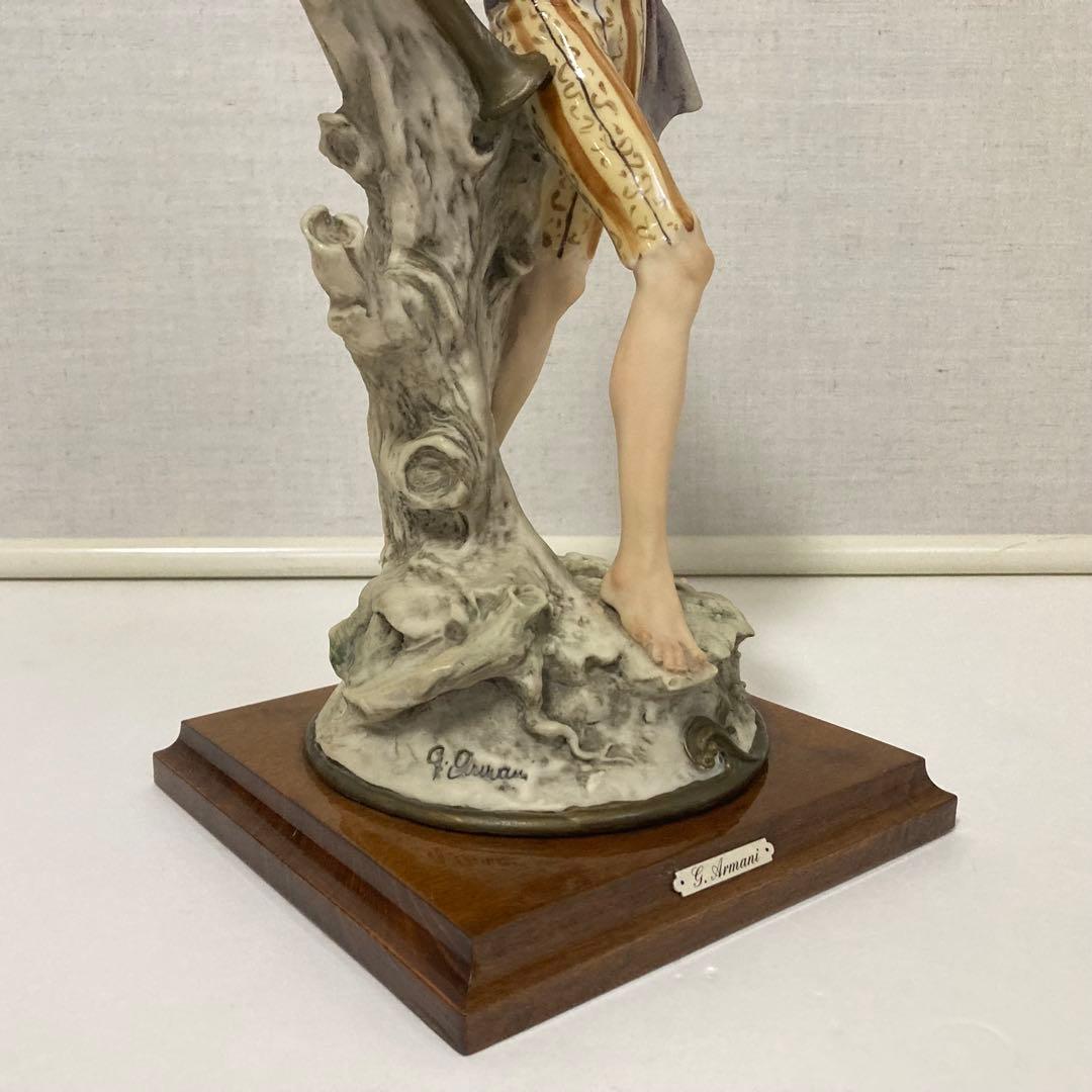 ジュゼッペアルマーニ 人形 少年 男性 置物 彫刻 レトロ ヴィンテージ