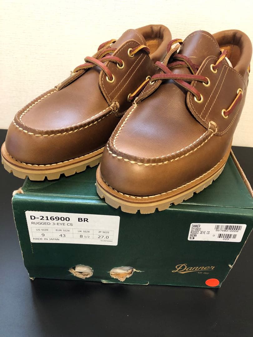 TRMBB 新品未使用 Danner ダナー デッキシューズ モカシン