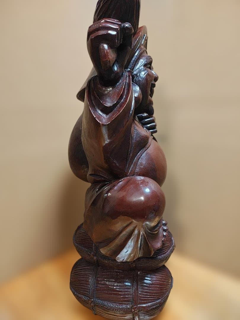 【木製65cm】 大黒様　彫刻